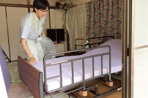 さんきゅー介護用品・機器のレンタル・販売:定期マット交換