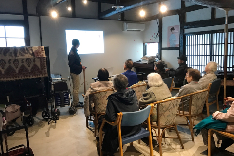 さんきゅー地域交流・活動:地域コミュニティーでの商品説明会